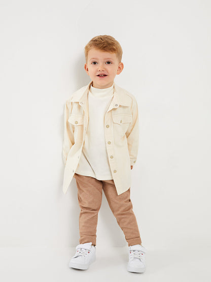 Baby Boy Trousers with Elastic Waist