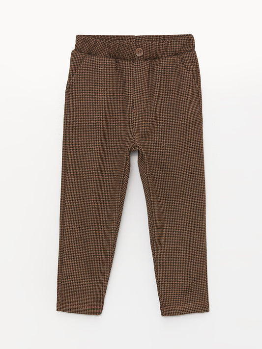 Baby Boy Trousers with Elastic Waist