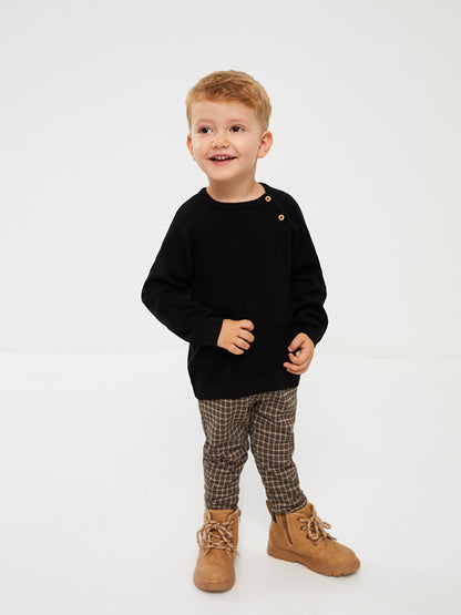 Baby Boy Trousers with Elastic Waist