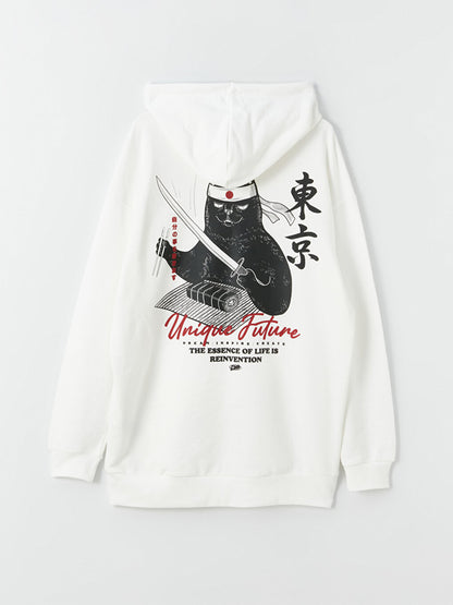 Long Sleeve Printed Men's Hoodie