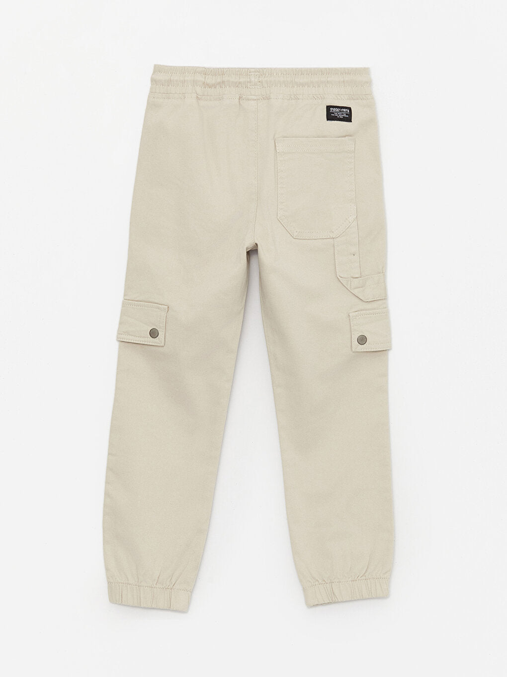 Boys' Cargo Jogger Pants with Elastic Waist