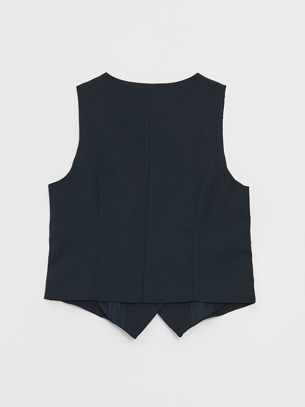 Women's V-Neck Plain Classic Vest