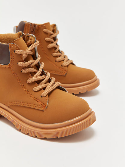 Lace-up Thick Sole Boy's Boots