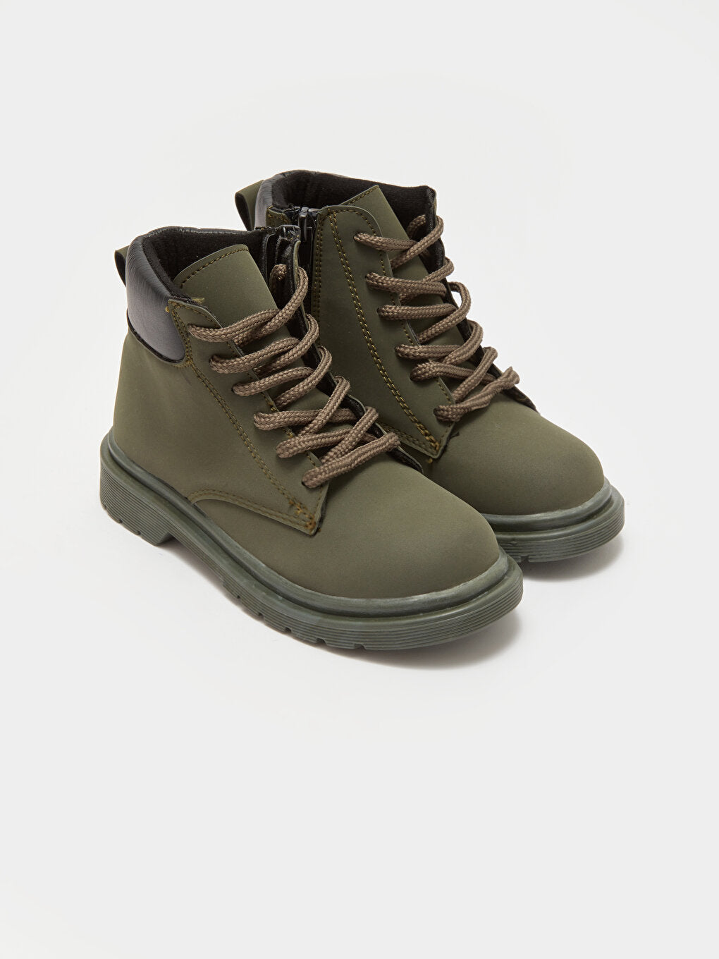 Lace-Up Thick Sole Boy's Boots