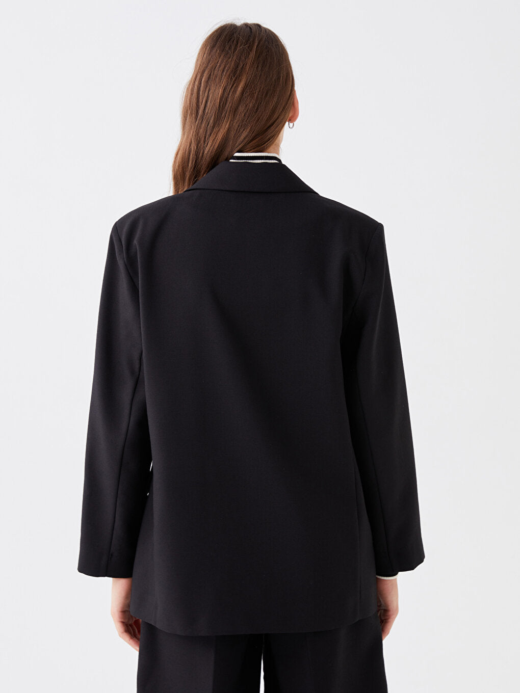 Women's Plain Blazer Jacket