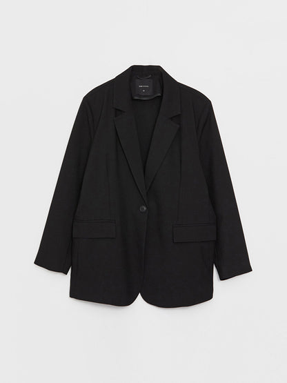 Women's Plain Blazer Jacket