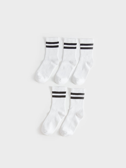 Striped Boy Socks 5-pack