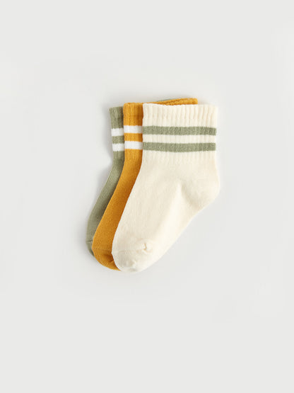 Striped Boy Socks 3-pack