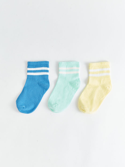 Striped Boy Socks 3-pack