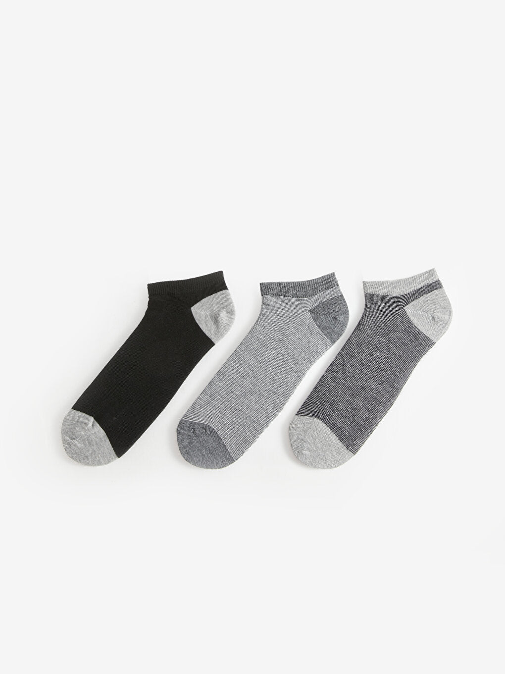 Patterned Men's Booties Socks 3-pack