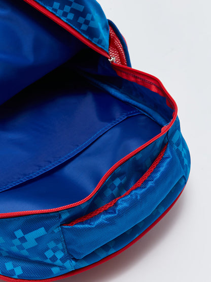 Sonic Printed Boy's School Bag