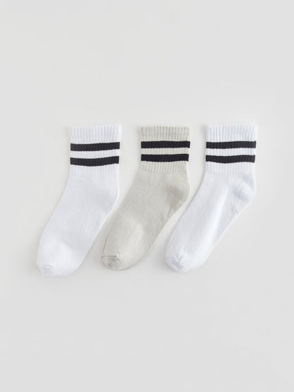 Striped Women's Socks 3 Pack