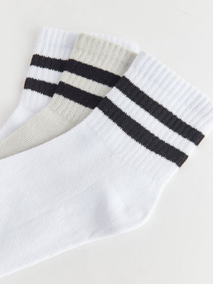 Striped Women's Socks 3 Pack