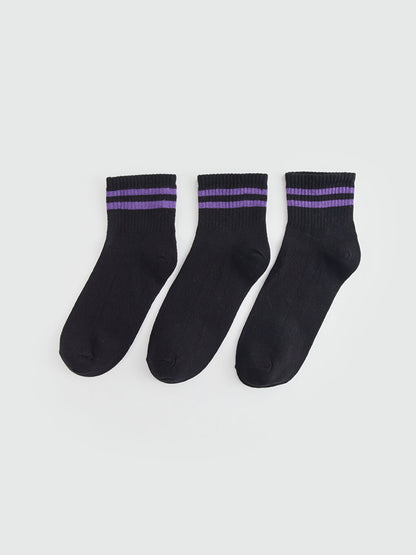 Striped Women's Socks 3 Pack