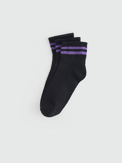 Striped Women's Socks 3 Pack