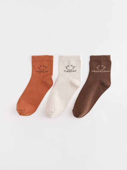 Printed Women's Socks 3 Pack