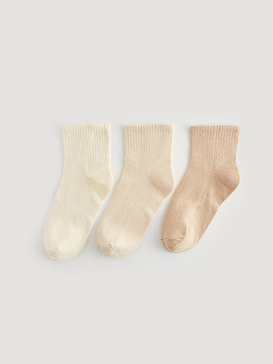 Women's Flat Socks 3 Pack