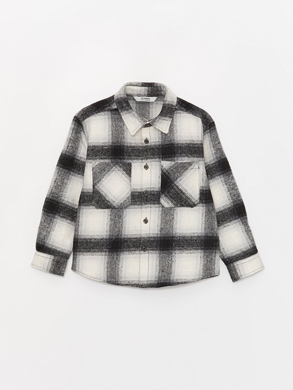 Comfortable Fit Plaid Boy's Shirt