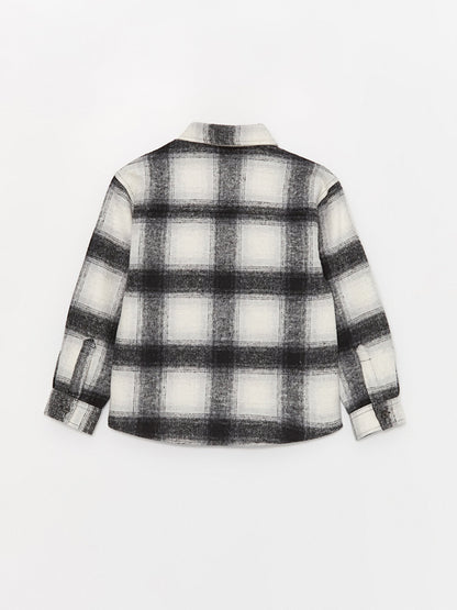 Comfortable Fit Plaid Boy's Shirt