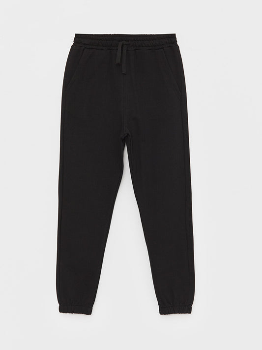 Boys' Jogger Sweatpants with Elastic Waist