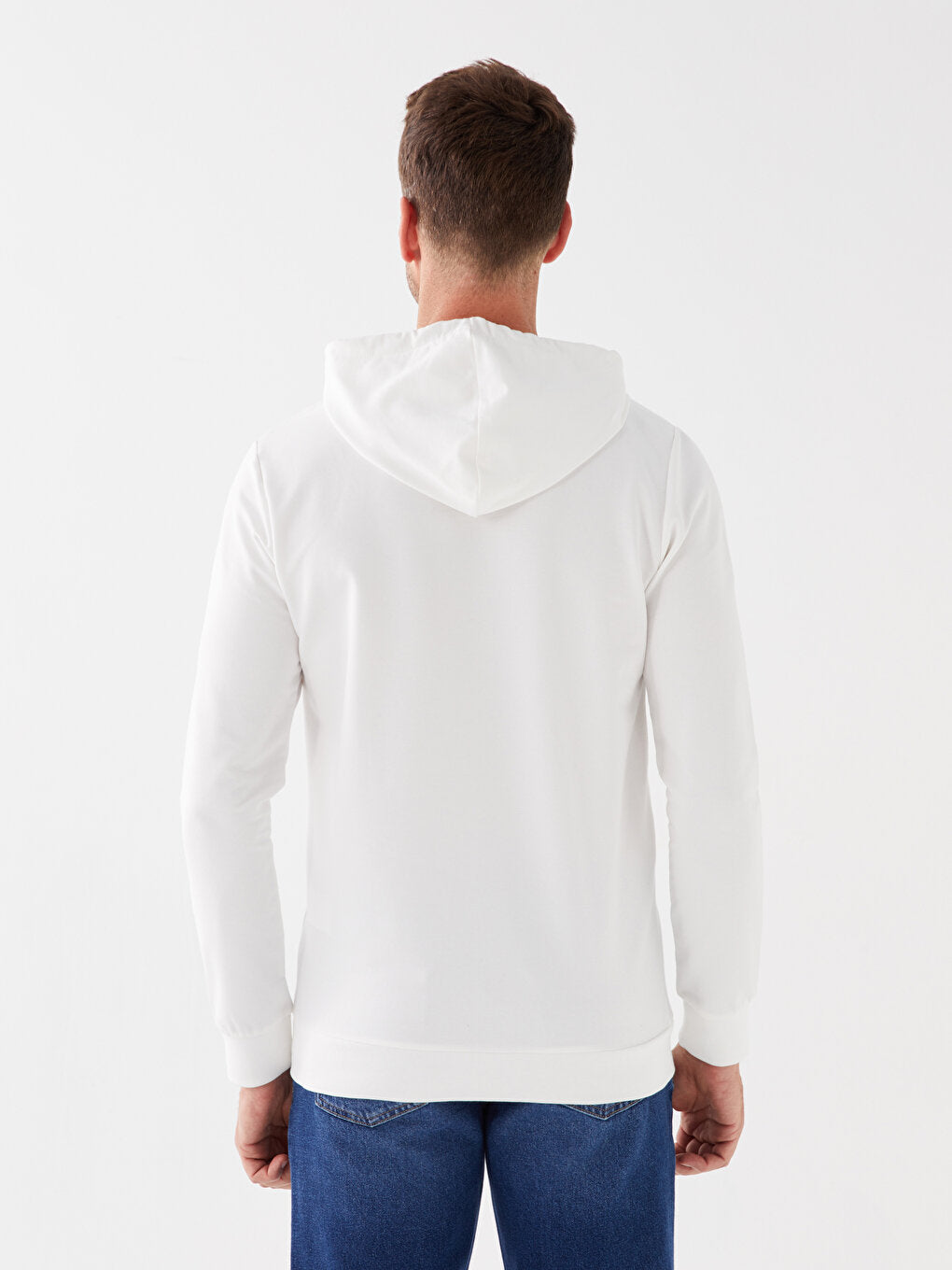 Long Sleeve Printed Men's Hoodie