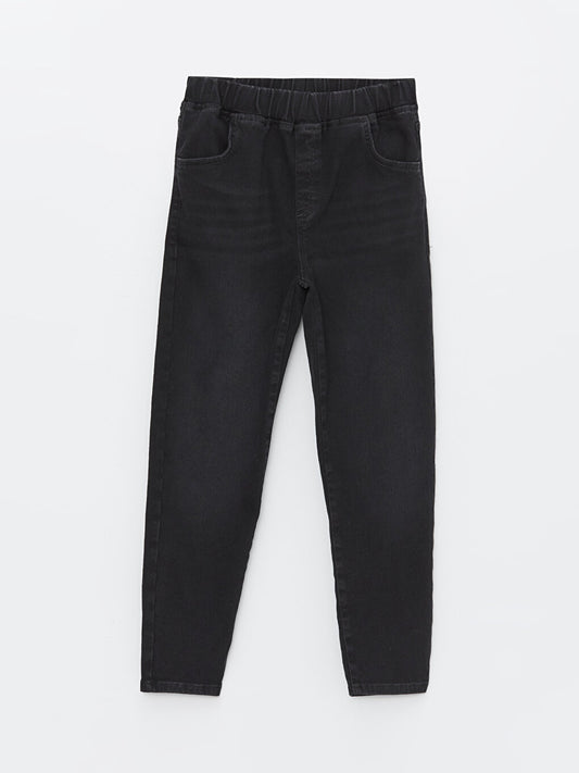 Boy's Jean Trousers with Elastic Waist