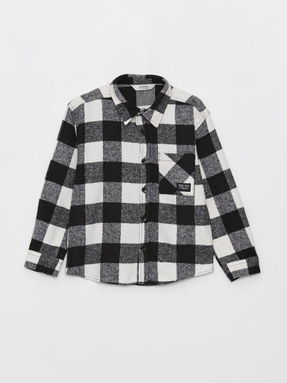 Comfortable Fit Plaid Boy's Lumberjack Shirt