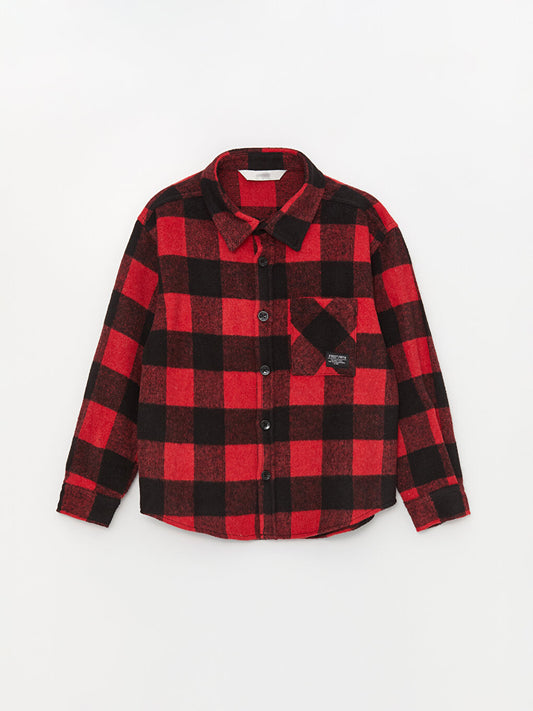 Comfortable Fit Plaid Boy's Lumberjack Shirt