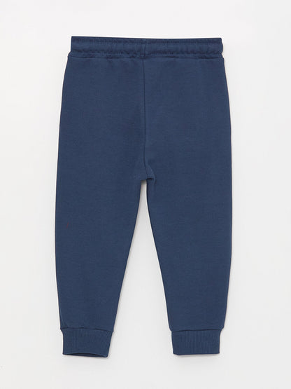 Basic Baby Boy Jogger Sweatpants with Elastic Waist