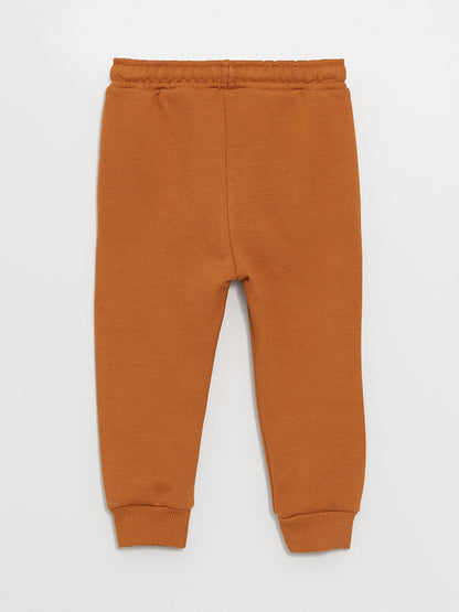 Basic Baby Boy Jogger Sweatpants with Elastic Waist