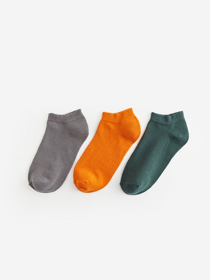 Women's Flat Booties Socks 3 Pack