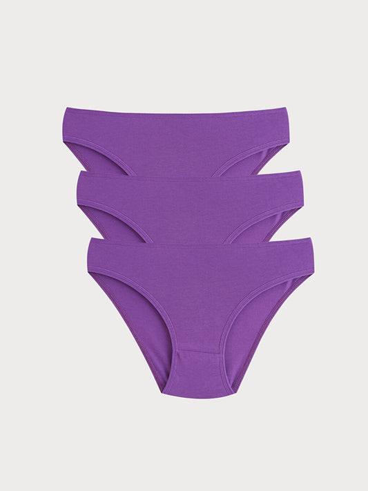 3-Piece Plain Panties