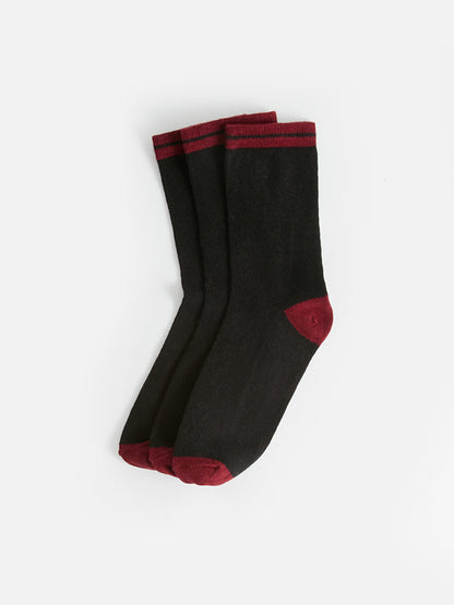 Color Blocked Boy Socks 3 Pack