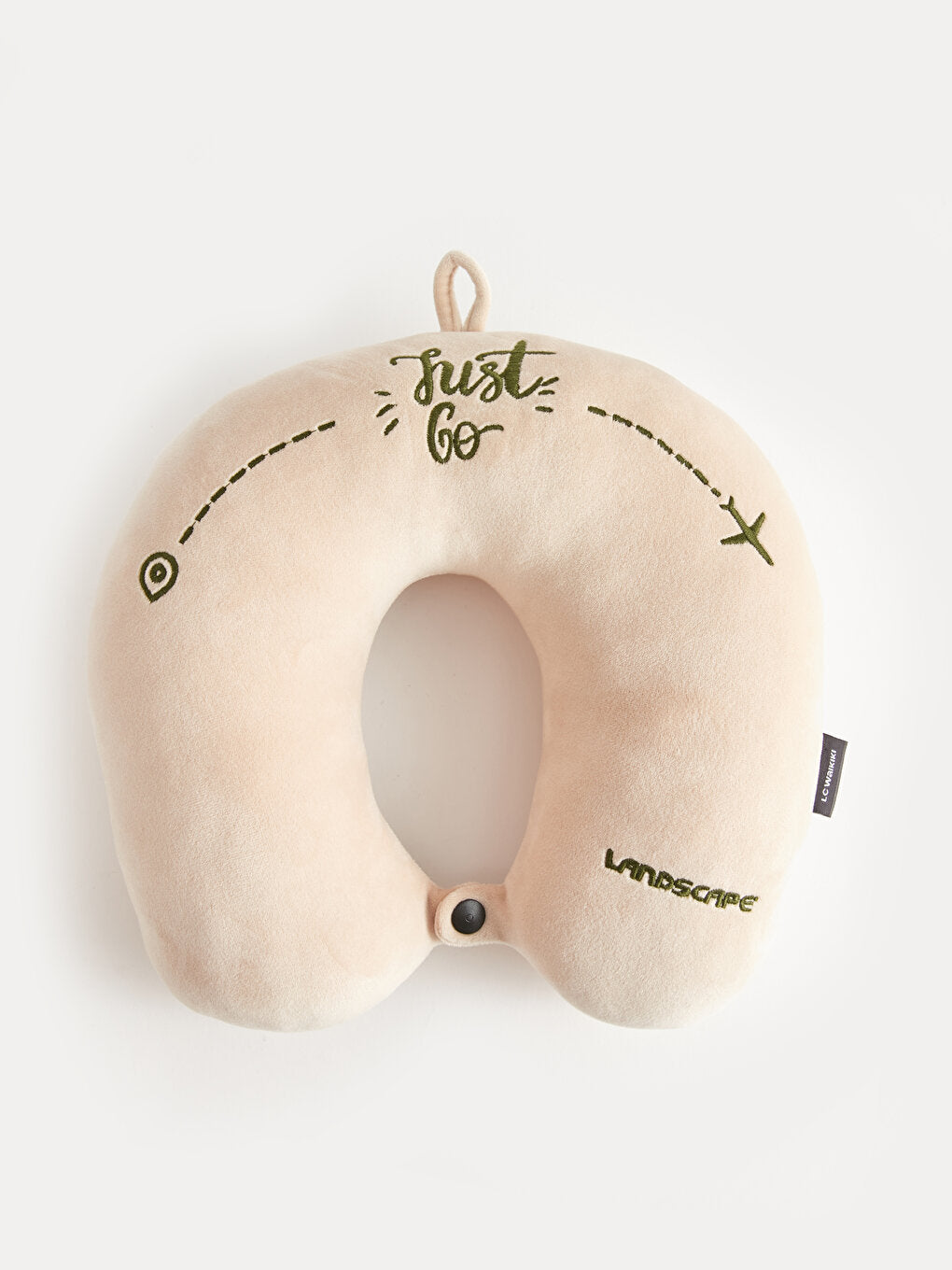 Plush Printed Women's Neck Pillow