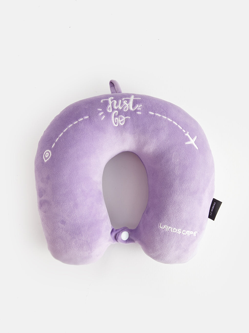 Plush Printed Women's Neck Pillow