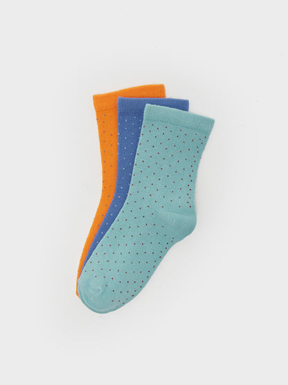 Patterned Boy Socks 3-pack