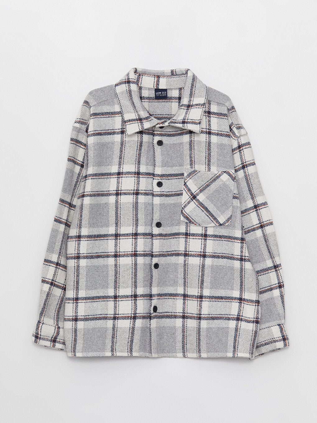 Comfortable Fit Plaid Boy's Shirt