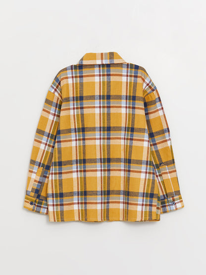 Plaid Long Sleeve Boys' Shirt