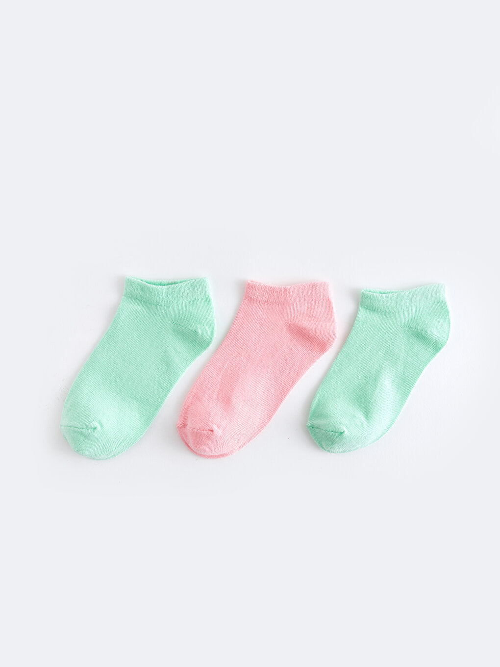 Basic Girl's Booties Socks 3-pack