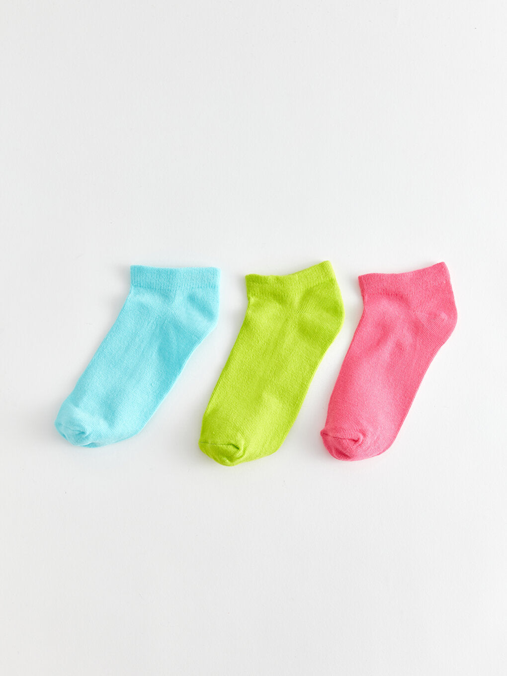 Basic Girl's Booties Socks 3-pack