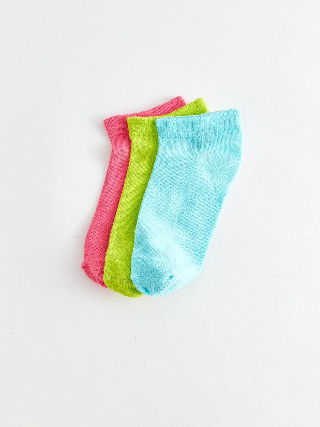 Basic Girl's Booties Socks 3-pack