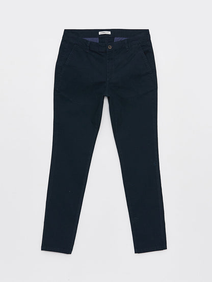 Extra Slim Fit Men's Chino Trousers