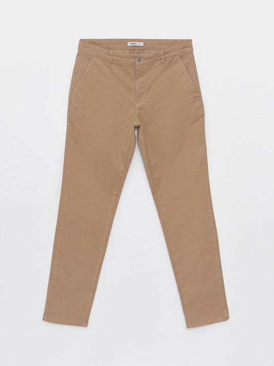 Slim Fit Men's Chino Trousers