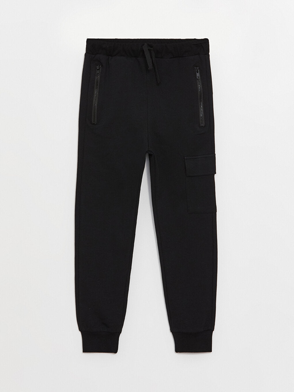 Boys' Cargo Sweatpants with Elastic Waist