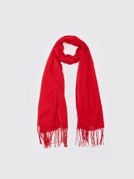 Tassel Detailed Women's Shawl