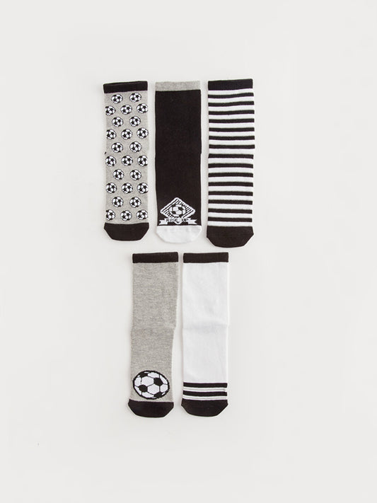 Patterned Boy Socks Pack of 5