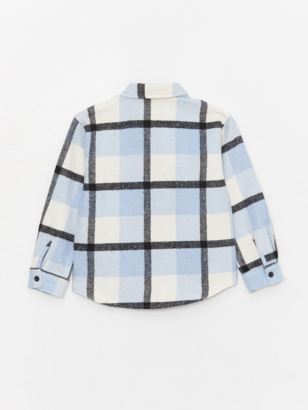 Comfortable Fit Plaid Boy's Shirt