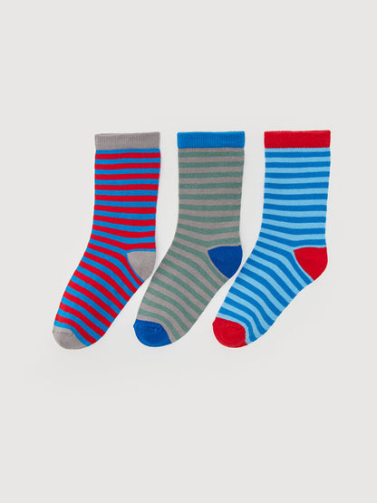 Striped Boy Socks 3-pack