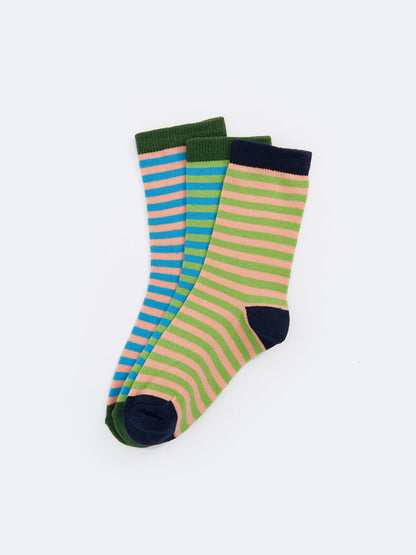 Striped Boy Socks 3-pack