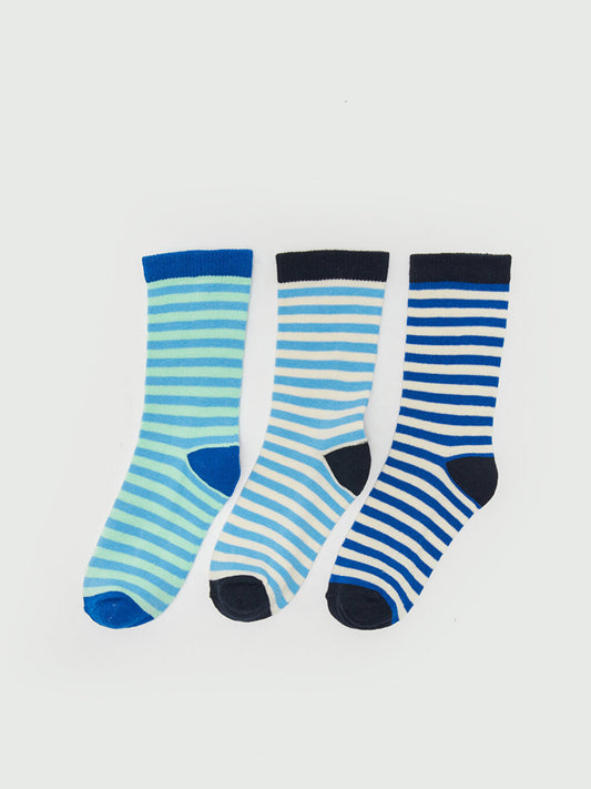 Striped Boy Socks 3-pack